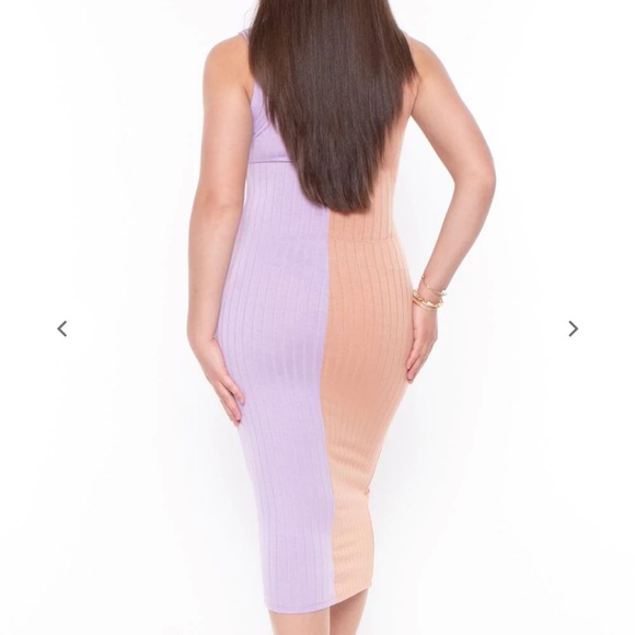 NWT Maternity Color Block Dress - Picture 5 of 5